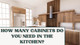 How Many Cabinets Do You Need In A Kitchen? How Many Cabinets Do You Need In A Kitchen?